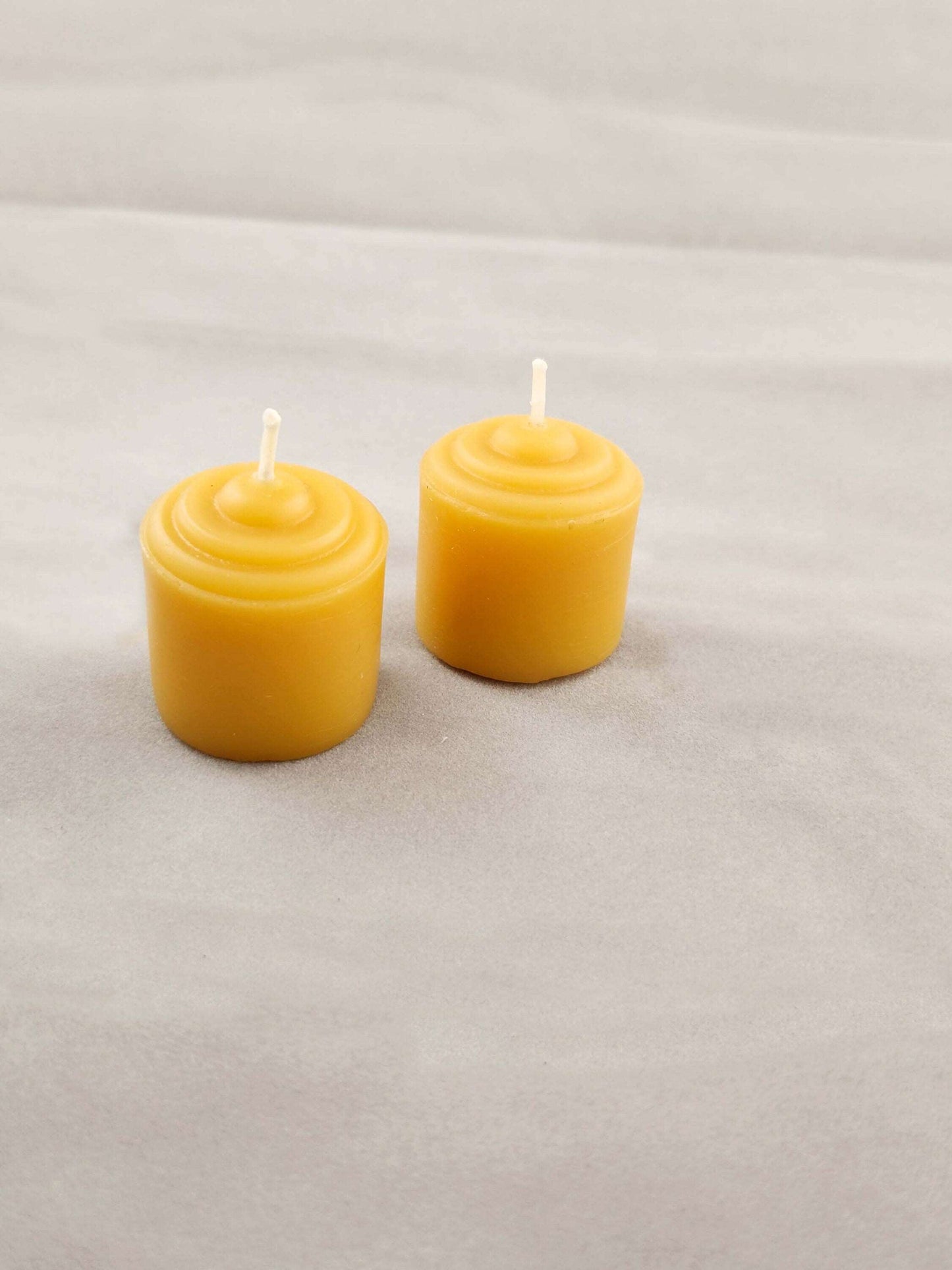 100% Beeswax Small Votive Candles | 6 | 9 | 12 | 100 | 200