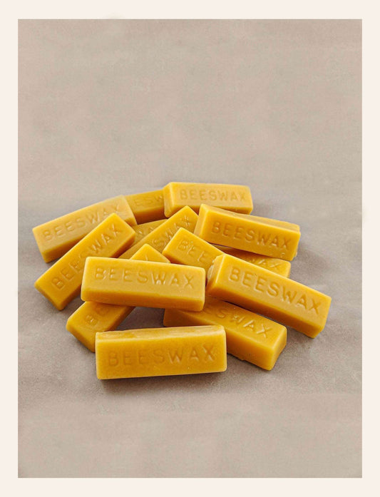 1 oz. 100% Beeswax Bars | 5 bars | 12 bars