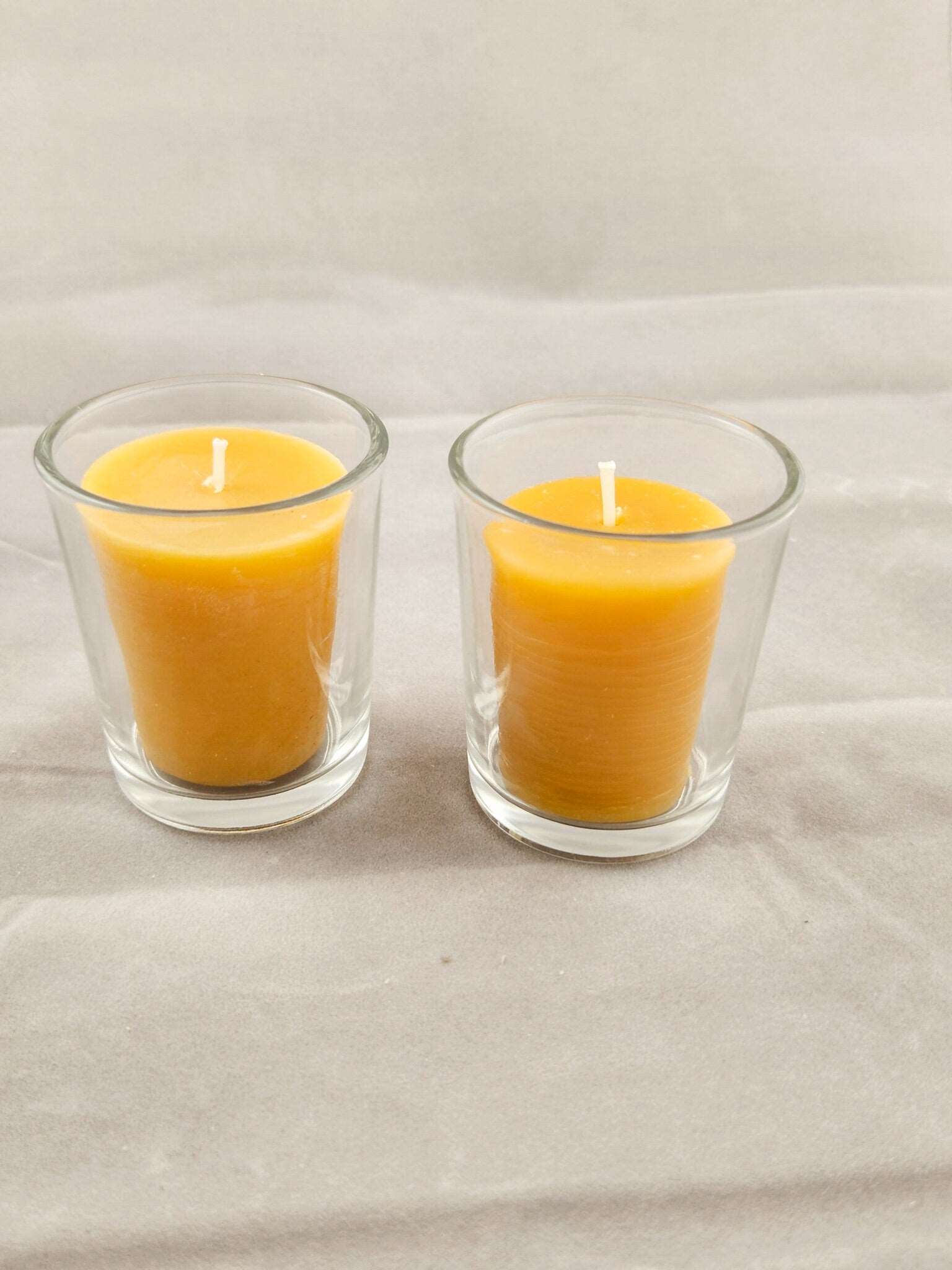 100% Beeswax Votive Candles | 4 | 6 | 12 | 48