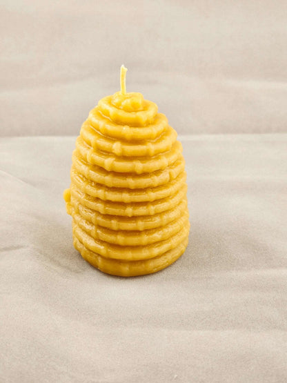 100% Beeswax Skep Beehive Candle | 1 | 6 | 12 | 25