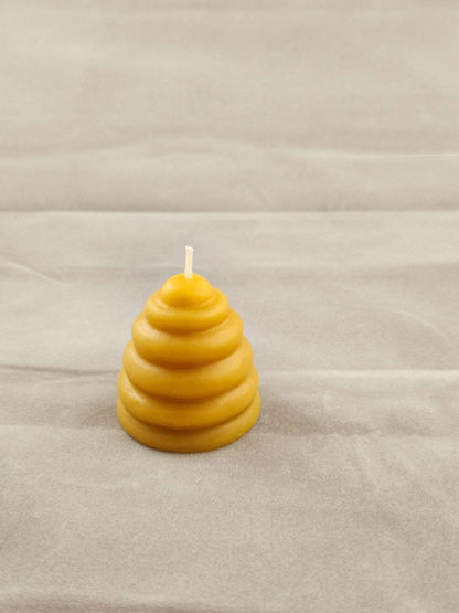 100% Beeswax Skep Mini Beehive Candle | 3 | 6 | 12